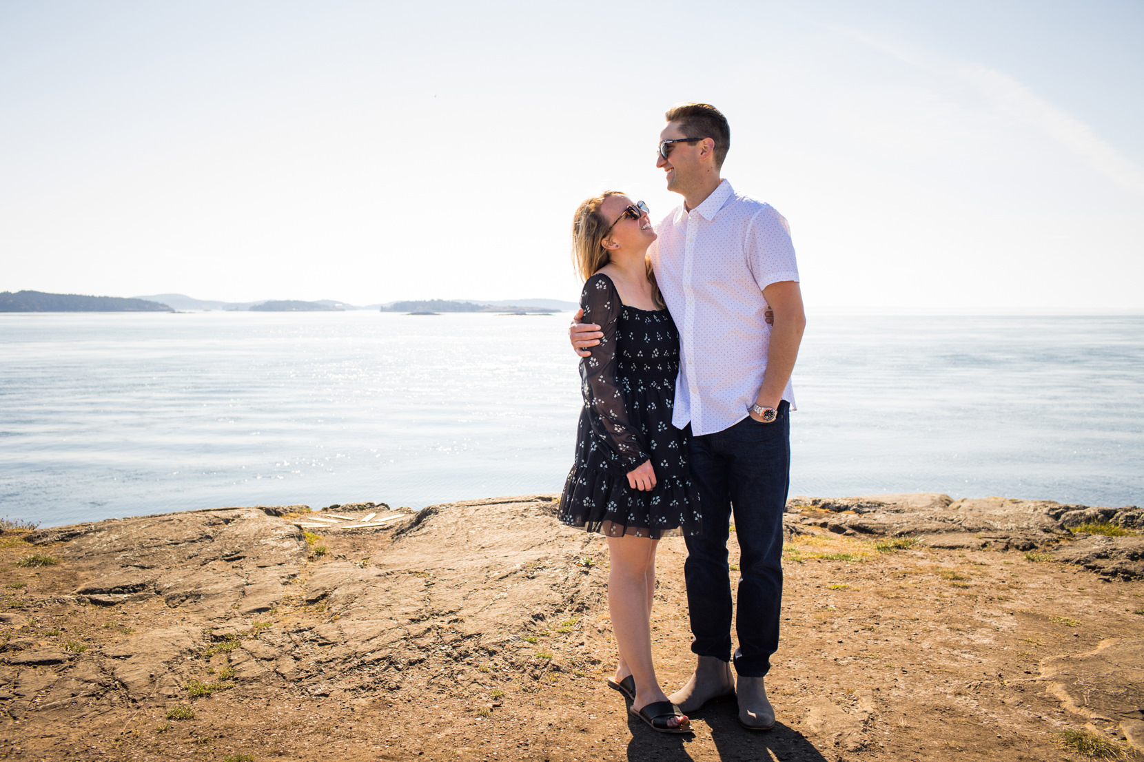San Juan Island Engagement Photos